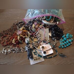 Mixed Jewelry Bag, Vintage To Modern, Various Conditions